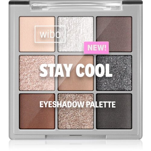 Wibo Stay Cool Eyeshadow Palette paleta sjenila za oči 5 g Slike
