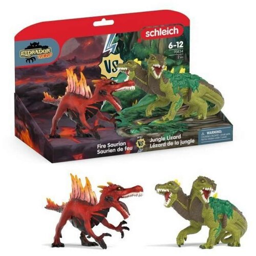 Figure 70834 - Eldrador Creatures - Ognjeni dinozaver proti kuščarju iz džungle - 1 k. Cene