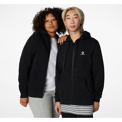 Converse unisex dukserica go-to embroidered star chevron standard fit full-zip hoodie Cene