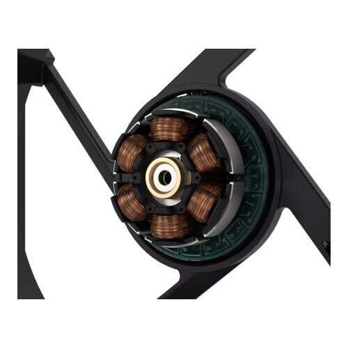 Asus proart PF120 fan pwm black ventilator crni Slike