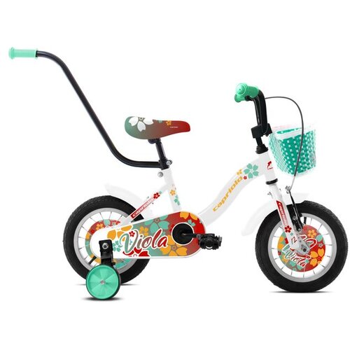 Capriolo bicikl BMX 12&amp;quot;HT VIOLA white red turqouise Slike
