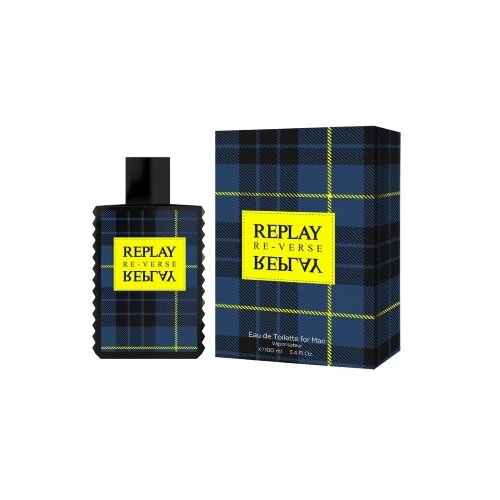Replay Mu&amp;scaron;ka toaletna voda Reverse, EDT, 100 ml Slike