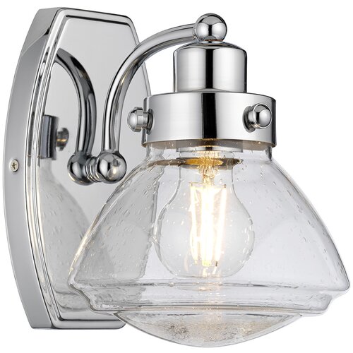 Quintiesse Scholar Stenska svetilka Quoizel z 1 lučjo, polirani krom, IP44, (22098938) Cene