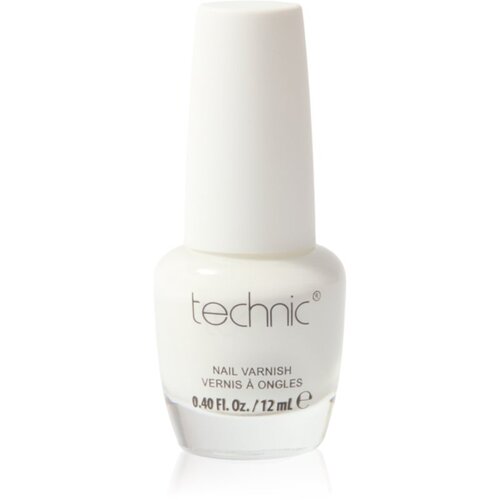 Technic_Cosmetics Nail Varnish hitro sušeči lak za nohte odtenek White 12 ml Cene
