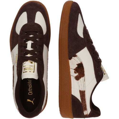 Puma Nizke superge &amp;#039;Palermo&amp;#039; temno rjava / bela Slike