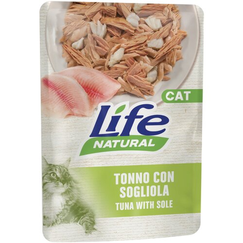  Ekonomično pakiranje Life Cat Natural Adult 24 x 70 g - Tunjevina s listom Cijene