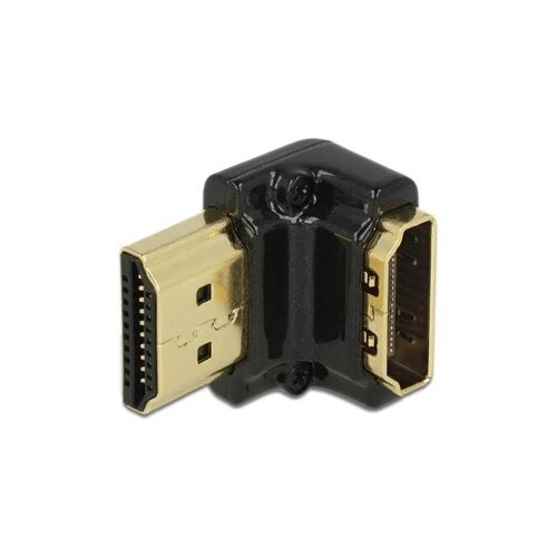 Delock 65662 HDMI adapter [1x ženski konektor HDMI - 1x mu&scaron;ki konektor HDMI] crna Cijene
