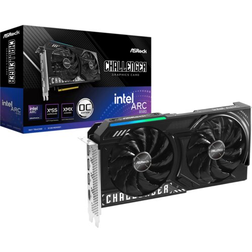 AsRock B580 CL 12GO OC VGAChallenger, Intel Arc B58012GB 192-bit GDDR6, 3xDP, HDMI Cijene