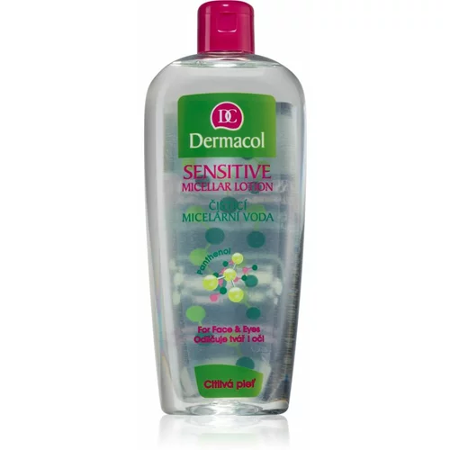 Dermacol Cleansing Sensitive micelarna voda za čišćenje za osjetljivu kožu lica 400 ml