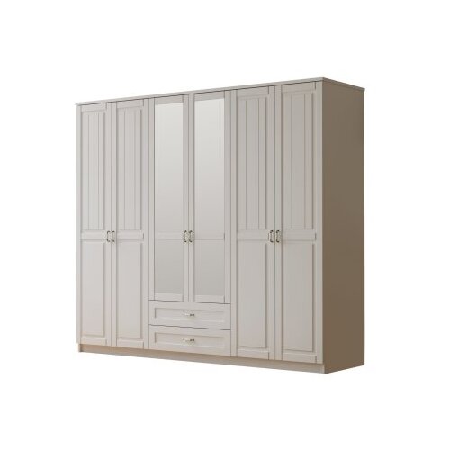 Hanah home Ormar Rb-122-01, 210x210x52 cm, Bijeli Slike