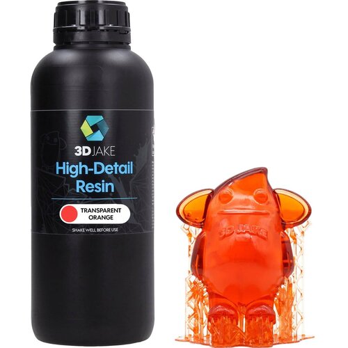 3DJAKE 8K High-Detail Resin Transparent Orange Cene