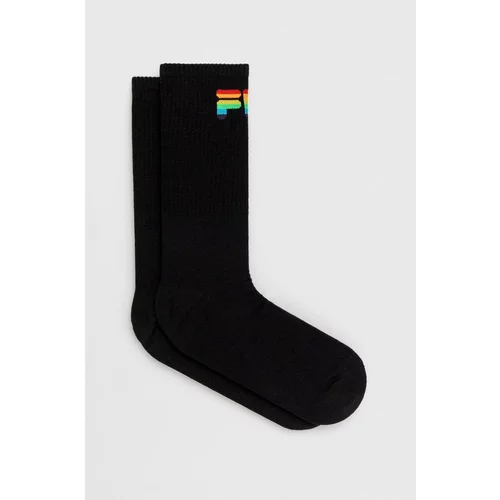 Fila Čarape 2-pack za muškarce, boja: crna