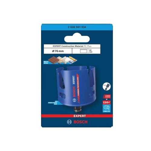 Bosch expert construction material pc plus testera za otvore 76mm, 2608901934 Slike