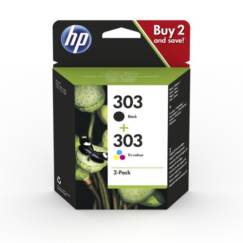HP komplet kartuš 3YM92AE (nr.303 BK + nr.303 CMY), original Cene