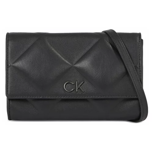 Calvin Klein Ročna torba Re-Lock Quilt Mini Bag K60K611086 Črna