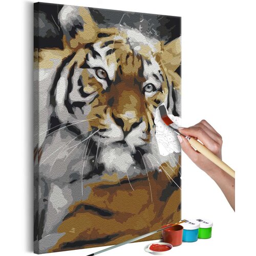  Slika za samostalno slikanje - Friendly Tiger 40x60 Cijene