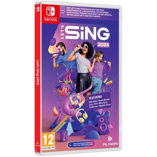 RAVENS COURT Let's Sing 2024 (Nintendo Switch) Cene