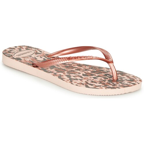 Havaianas Japonke SLIM ANIMALS Rožnata Slike