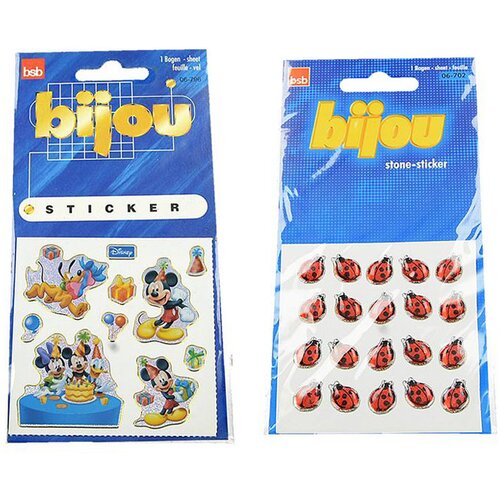 Nalepke Bijou 06 - 702, sortirano, 1 kos Cene