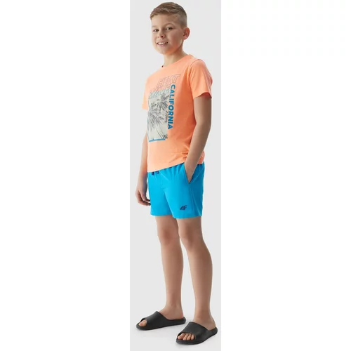 4f Boys' Boardshorts Beach Shorts - Blue