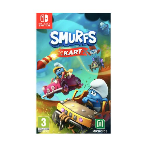 Switch smurfs kart ( 049067 ) Slike