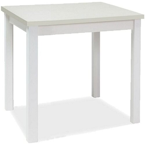  Stol ADAM 90x65 cm - laminirana ploča + MDF - bijeli Slike