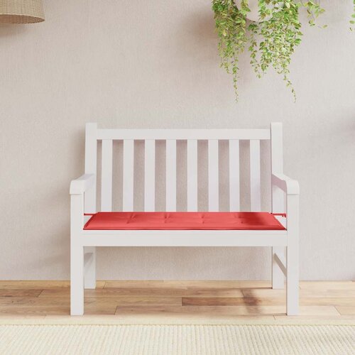  Jastuk za vrtnu klupu crveni 120x50x4 cm od tkanine Oxford Cene