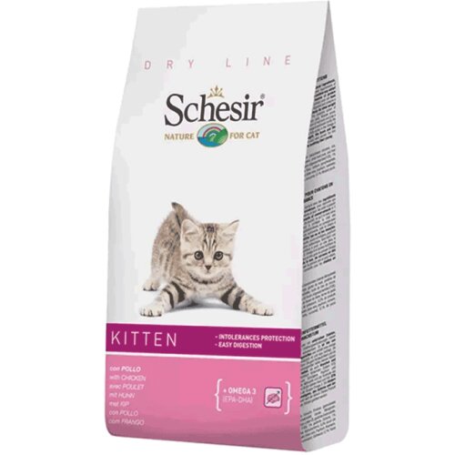 Schesir Hrana za mačiće Kitten Piletina - 1.5 kg Slike