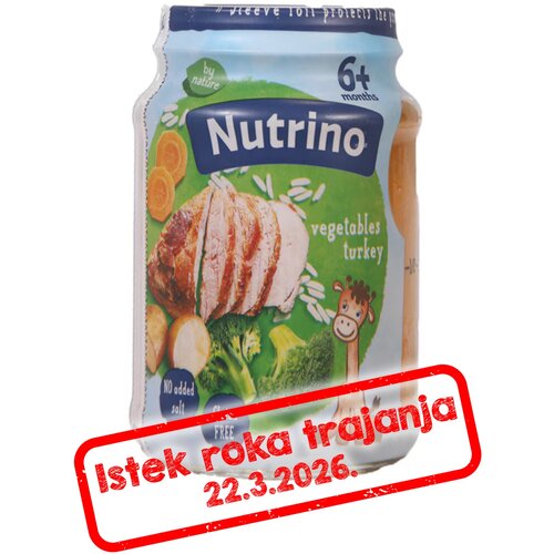 Nutrino kasica povrce sa curetinom 190g Slike