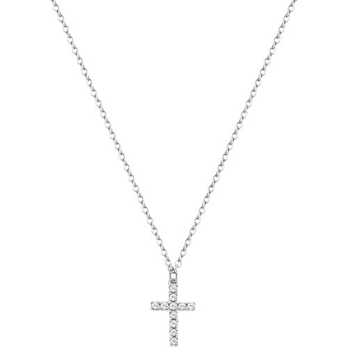 Ogrlica Small Cross - Srebrna KP35479 Slike