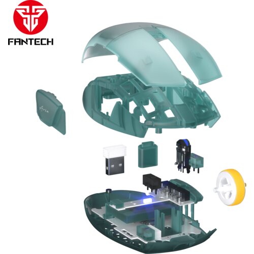 Fantech Gejmerski miš wireless XD7 ARIA Atomic Plavi Cene