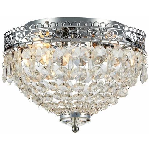 Markslöjd Stropna svjetiljka srebrne boje 28x28 cm Joline -