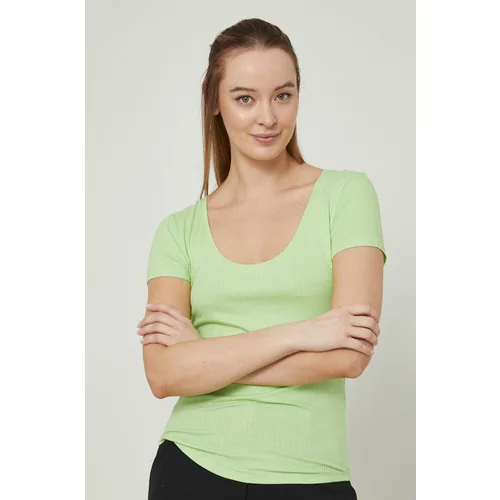 Medicine Kratka majica ženska, zelena barva