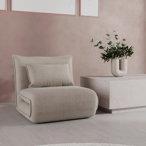 Bessagi Home Fotelj S Funkcijo Leži&amp;scaron;ča Macy, Bež Slike