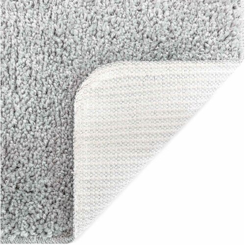  Set prostirki za kupatilo s protukliznom podlogom 3 pcs Siva PP Slike