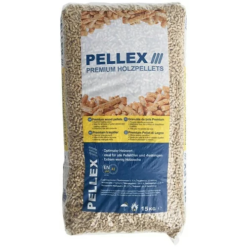 Drveni peleti Pellex (Materijal: Drvo smreke, 15 kg)