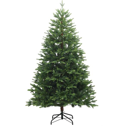  Umjetno božićno drvce s kuglicama 150 cm 150 LED lampica Slike