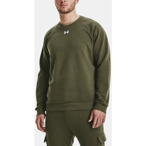 Under Armour Sweatshirt UA Rival Fleece Crew-GRN - Men Slike