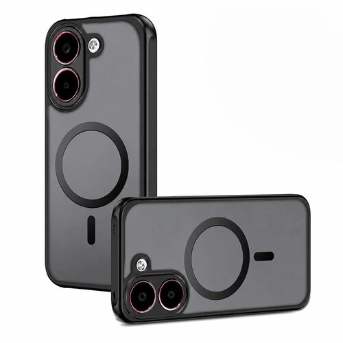Techsuit PureFrost MagSafe maska za Xiaomi Poco X8 Pro &amp;ndash; matirano crna Slike