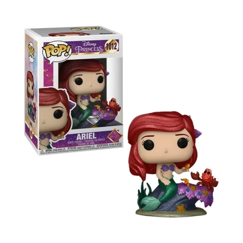 Funko POP Disney Ultimate Princess – Ariel Diamond Glitter Exclusive 1012, (21324391)