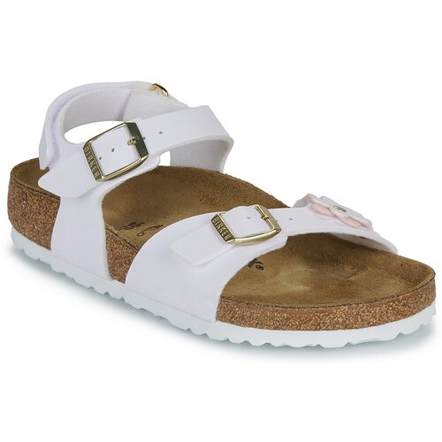 Birkenstock Rio AS Kids Flowers BF White Bijela Cijene