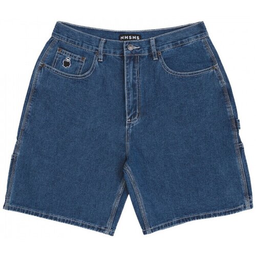Nonsense Kratke hlače &amp;amp; Bermuda Short yeti denim Modra Slike