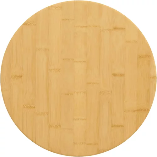 vidaXL Stolna ploča Ø50x1 5 cm od bambusa