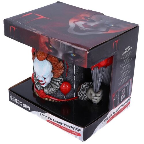 Nemesis Now Now Pennywise - Time To Float Tankard (15.5 cm) ( 060294 ) Slike