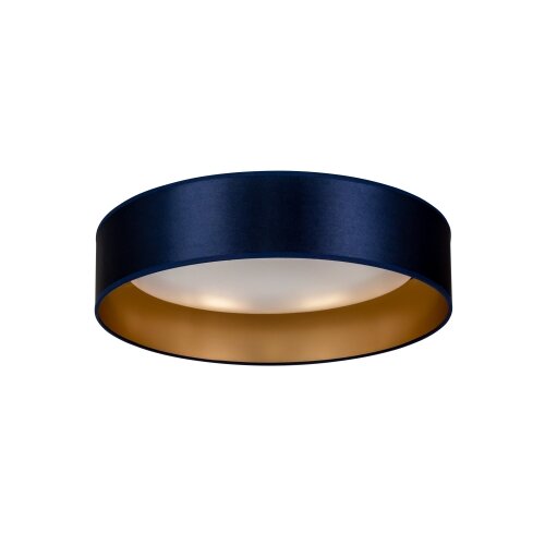  Duolla - LED plafonsko svetlo ROLLER LED/24W/230V prečnik 45 cm plava/zlatna Slike