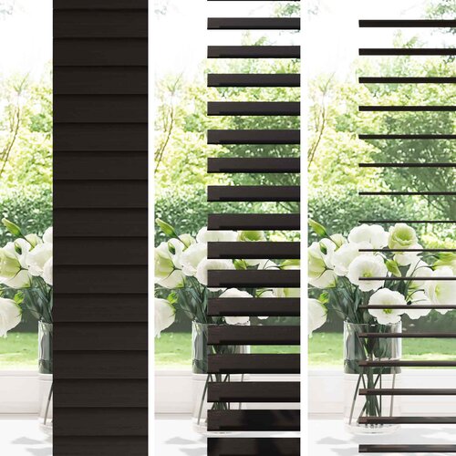  Venecijanska roleta Tamno smeđa 125 x 250 cm 35 mm Slike