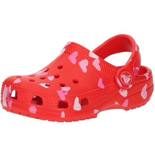 Crocs Odprti čevlji 'Classic VDay' roza / svetlo roza / živo rdeča / bela Cene