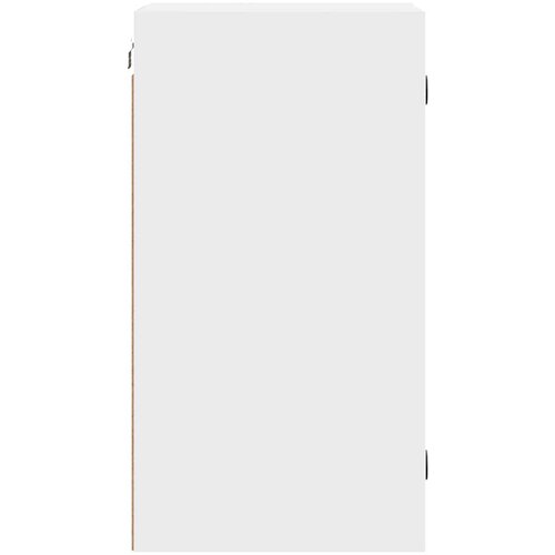  Zidni ormarić sa staklenim vratima bijeli 35 x 37 x 68,5 cm Slike