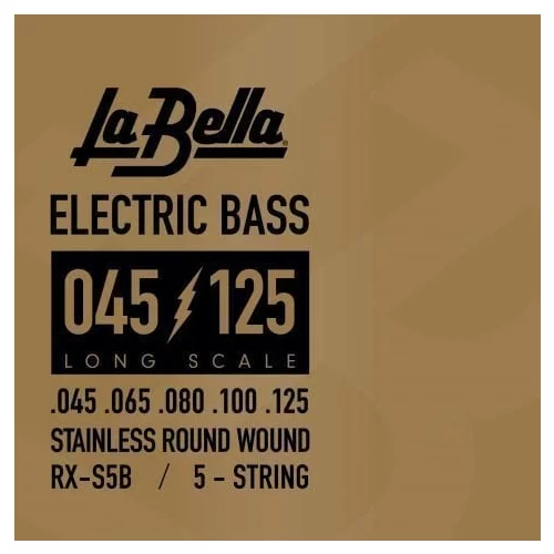 LaBella RX-S5B Bass RX Stainless Steel 45-65-80-100-125