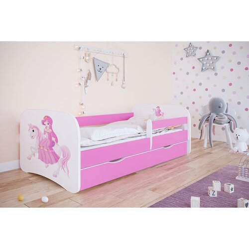 HAPPYKIDS DJEJI krevet dreamy princeza na konju (vie boja i DIMENZIJA)-roza-80x160 Slike